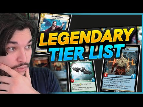 ULTIMATE LEGENDARY TIER LIST FOR SECRETS OF POWER! | Star Wars Unlimited