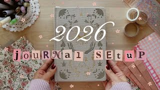 setting up my journal for 2026! 🩰✨🦢