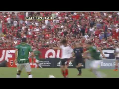 Gol de Ignacio Scocco  - Newells Old Boys 3 x 0 San Martin SJ - Fecha 14 - Liga Argentina