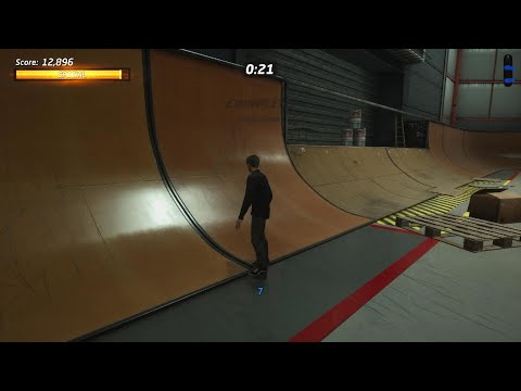 Get 3 hangtime gaps easy location The Hangar - Tony Hawk Pro Skater 1+2