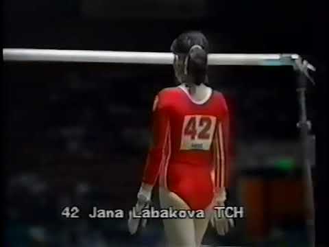 Jana Labakova 🇨🇿 UB AA 9.750 1983 European Championships