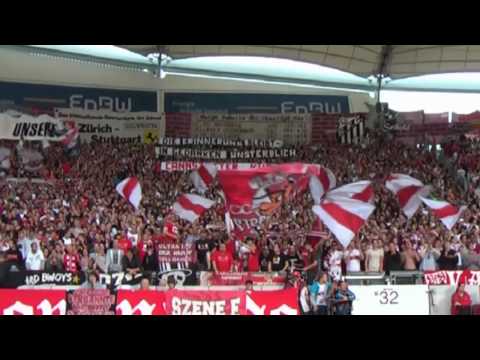 VfB Stuttgart - Mainz / 01.Mai 2010 Choreo Cannstatter Kurve Teil3