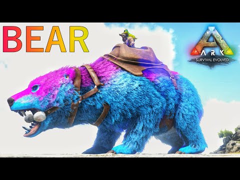 Honey Collector Celestial Dire Bear Taming 🔥🔥🔥 : ARK Survival Evolved Primal Fear 100X : Part 63