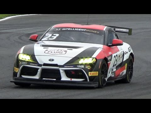 Thumbnail for Toyota GR Supra GT4 Engine Sound - Accelerations and Flyby's by Toyota, BMW, Toyota GR Supra, Car