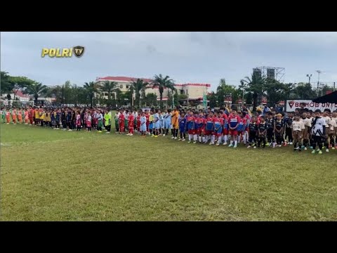 POLDA KALTIM GELAR TURNAMEN MINI SOCCER U - 10