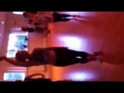 Burlesque posing routine