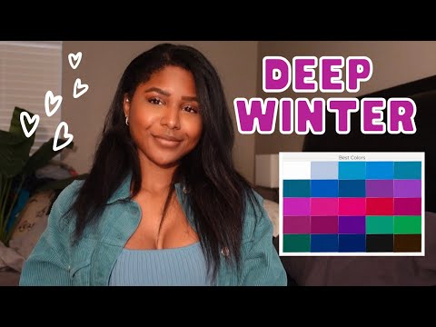 How to Wear a Deep Winter Color Palette 💜