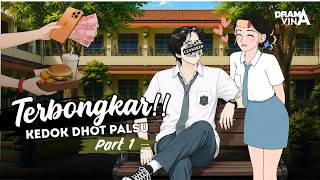 Download lagu TERBONGKAR! KEDOK DHOT PALSU PART 1 #DhotDesign - ANIMASI SEKOLAH mp3