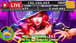 [Live] Cash Frenzy Spooky Spells Slot 🎃 Magical Big Win Rewards & Redeem Style Gameplay 2025 ✨