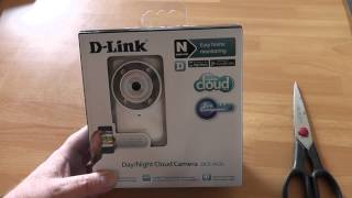 Unboxing D-Link DCS-932l IP- (Überwachungs-)Kamera [deutsch] [HD=1080]