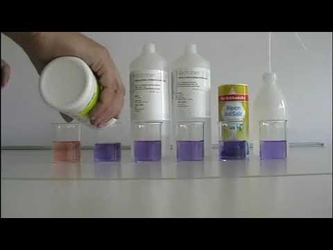 Lackmustest mit verschiedenen Lösungen 02 08 2022   MPEG