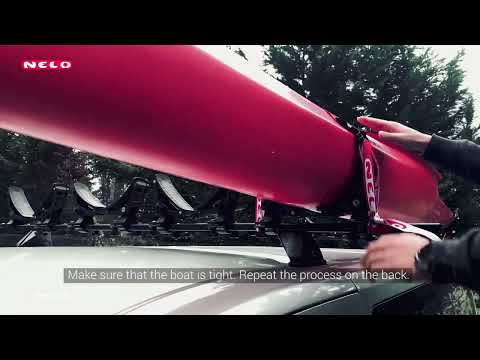 How to tie a Boat in a Car Crossbars - Part I