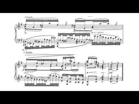 Alexei Stanchinsky - Piano Sonata no.2 in G major (Adès)(score video)