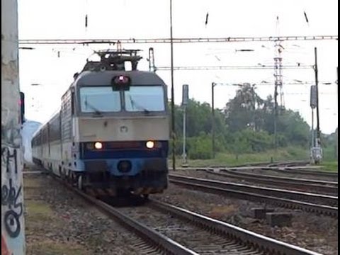 Gorila in the mist (ZSSK 350.008 "Kakadu") @ IC504 Kriváň - Bratislava Rača