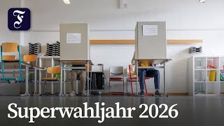 Diese fünf Bundesländer wählen im kommenden Jahr