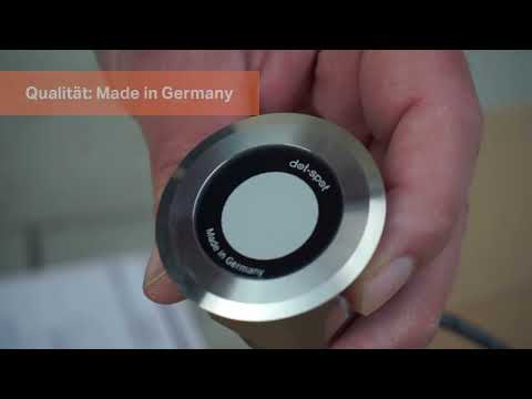 Einbau von Estello LED-Spots in Terrasse