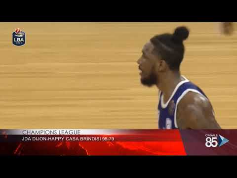 31 Ottobre 2019   Champions league   Jda Dijon   Happy Casa Brindisi 95   79