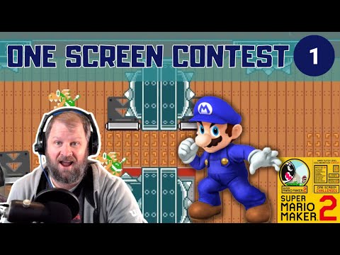 SMM2 Level Design Competition // One Screen Contest #1