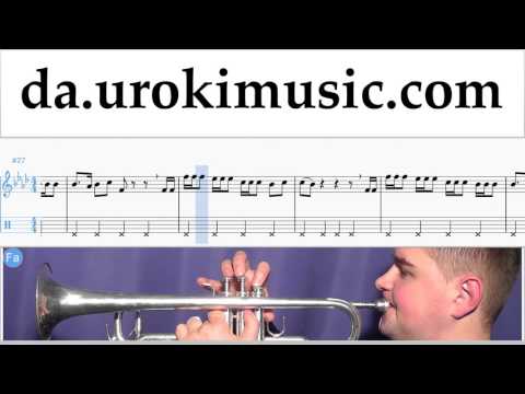 Lær At Spille Trompet Charlie Puth - Attention Uddannelse Metode Del 2 um-i246