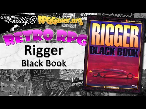 Rigger Black  Book (Shadowrun, FASA, 1991) | Retro RPG