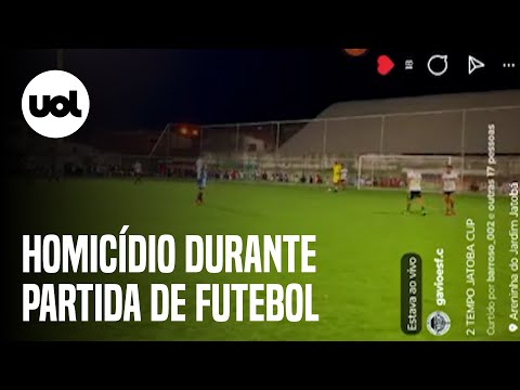 Morte de jovem de 20 anos é registrada em transmissão ao vivo de futebol amador no Ceará