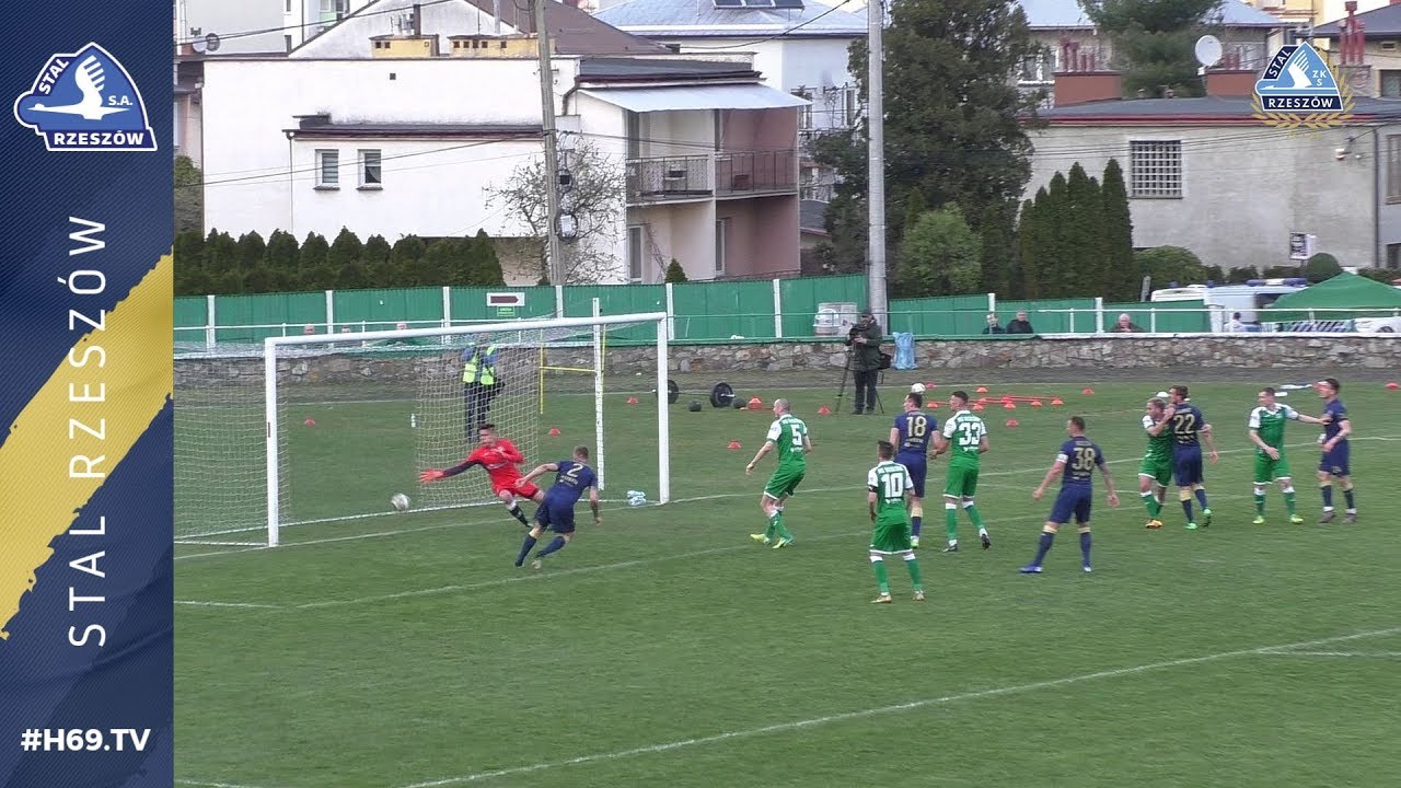 WIDEO: Wisłoka Dębica - Stal Rzeszów 0-3 [BRAMKI]