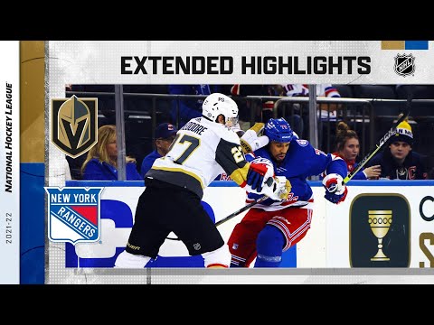 Vegas Golden Knights vs New York Rangers Dec 17, 2021 HIGHLIGHTS