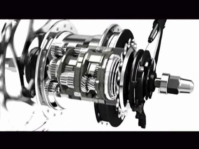 CUBO DE MARCHA INTERNO SHIMANO ALFINE SG-S7001-11 DISC 11V PRETO