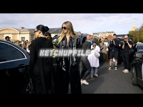 Jessie Andrews Givenchy SS24 Show Street Style Paris Fashion Week Ketchupfiles