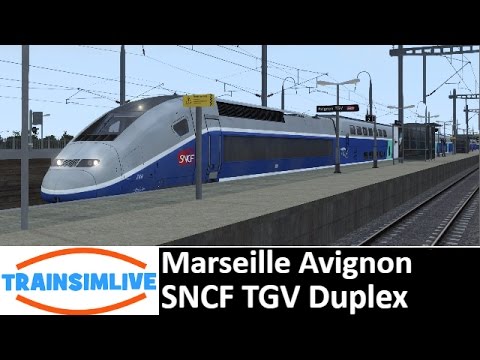 Let's Play Train Simulator 2016 - Marseille Avignon, TGV Duplex