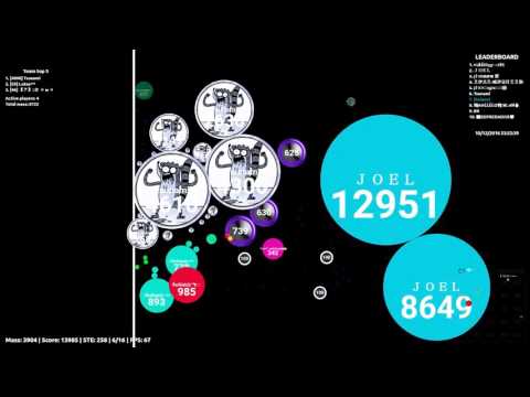 Agar.io - Smile Teamplay #7 90k score