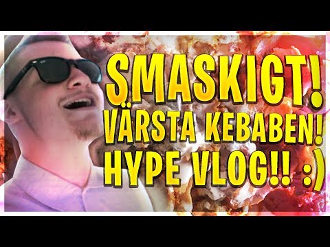 ÄTER SVERIGES GODASTE KEBAB! / FALKENS BIL BÖRJAR BRINNA?!