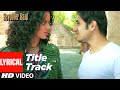 Lyrical Revolver Rani Title Song Kangana Ranaut Vir Das Usha Uthup T Series