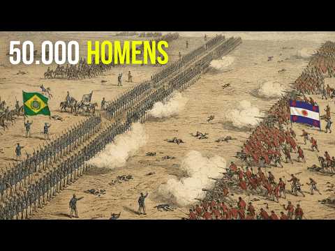 O Ditador Argentino Desafiou Dom Pedro II - E Foi Esmagado em Monte Caseros