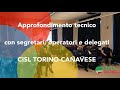 Reddito di cittadinanza e Quota 100 alla Cisl Torino-Canavese