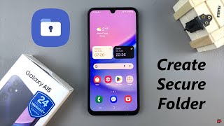 How To Create Secure Folder On Samsung Galaxy A15