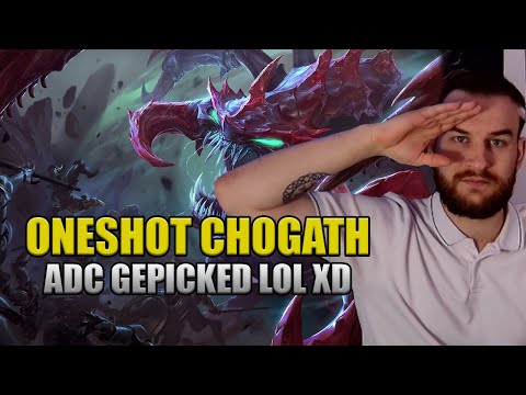 ONESHOT Chogath zerstört die Arena | Jeweled Gauntlet + AP Curse | Wir sind OP oder???