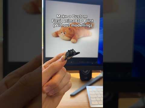 Create a Flexi 3D Print without Designing!