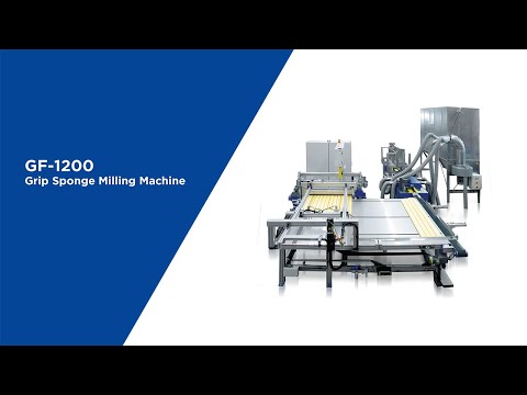 GF-1200 Grip sponge milling machine - EN/DE