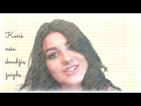 Jovydas & Gerda  - „Vaikas nešantis žaizdą" (lyrics video)