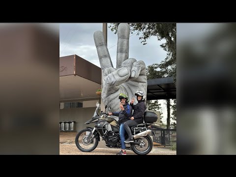 🏍️ Motovlog: De Arapongas (PR) a Mauá da Serra (PR) | Padaria Mapy e Monumento do Biker