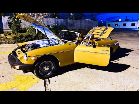 Driving the 1975 MGB 150+ Miles on the Interstate + It was a Trip!!
