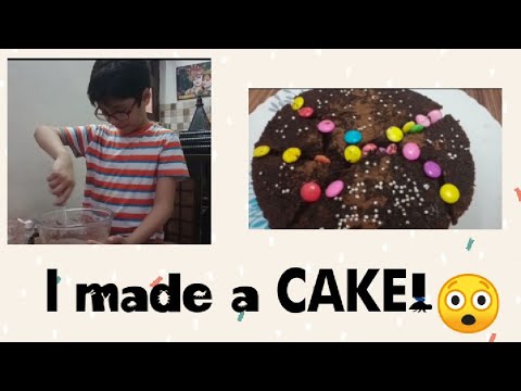 I made a cake!!🤤 | Anubhav Joshi