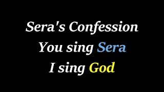 Download lagu Sera's Confession (KARAOKE) // God Part Only // VIDEO from HAZBIN HOTEL - S2: Episode 2 mp3