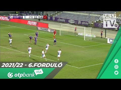 Spoljaric Josip gólja az Újpest FC – ZTE FC mérkőzésen
