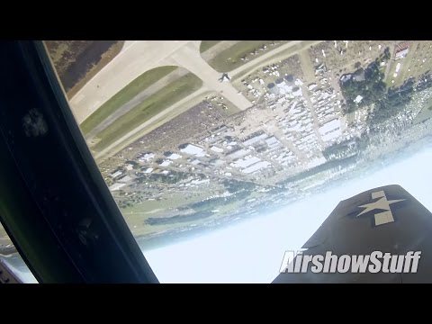 RideAlong! P-51 Mustang Takeoff and Flybys - EAA AirVenture Oshkosh 2015