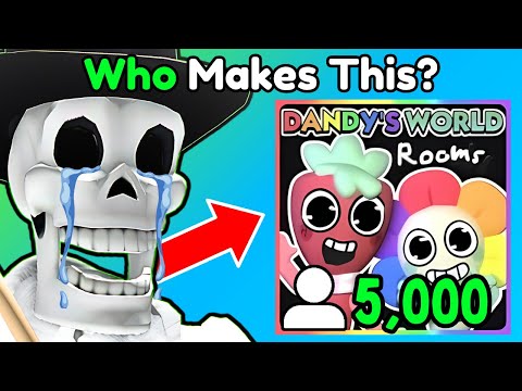 I Survived Dandy’s World ROLEPLAY For 24 Hours…