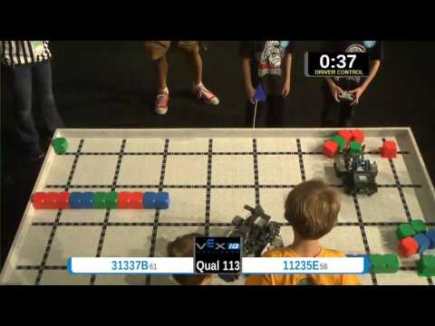 2015 VEXIQ Elem Q113 -  (31337B 11235E) 48 - VEX-IQ Elementary School-VEX Worlds 2015