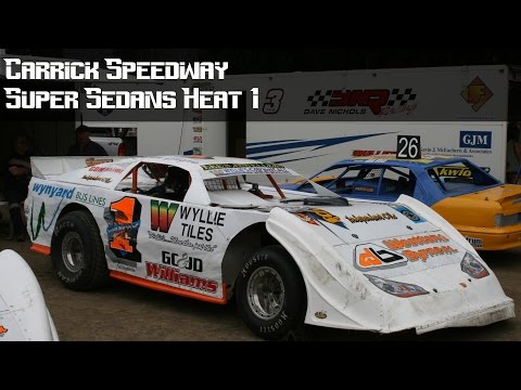 Super Sedans Heat 1 - Carrick Speedway 25-03-16