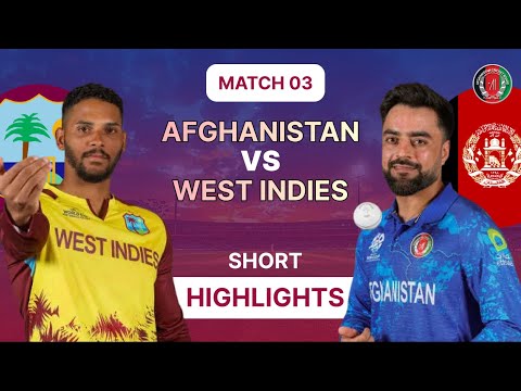 Short Highlights | Afghanistan vs West Indies 2026 | 3rd T20I | Jan 22 | Dubai | ACB | 321J